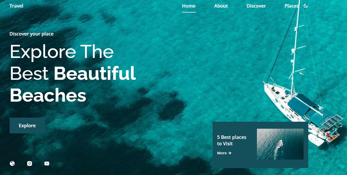 SandyGo - Travel Website