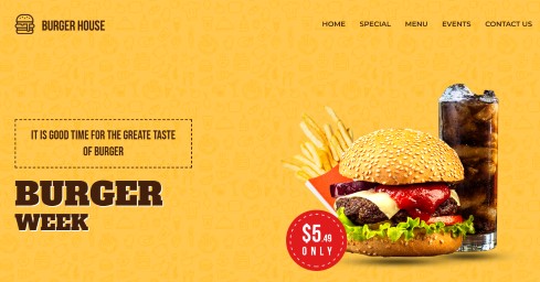 Burger Verse - Food Ordering Website