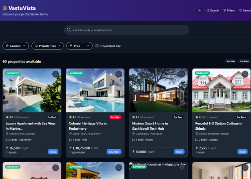 Vastu Vista - Architectural Website