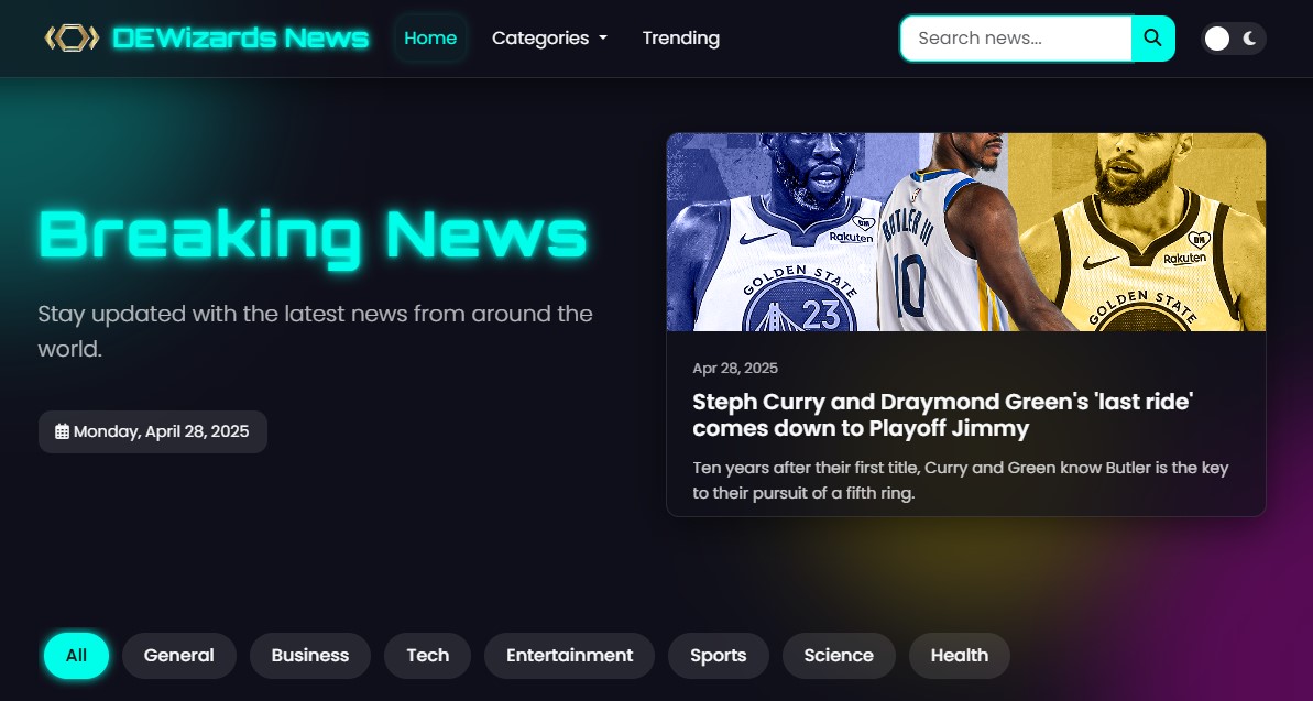 DEWizards Times - News Website